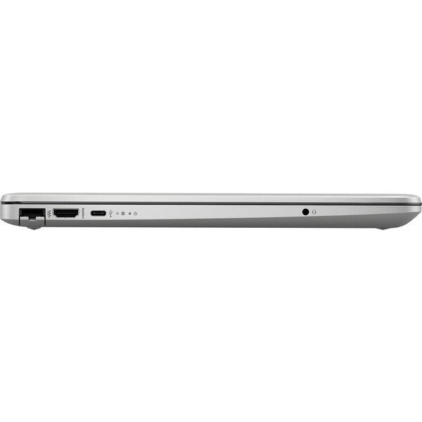 Laptop HP 27J99EA, 15.6 inch, FHD, Procesor Intel Core i5-1035G1 (6M Cache, up to 3.60 GHz), 8GB DDR4, 256GB SSD, GMA UHD, Free DOS, Asteroid Silver