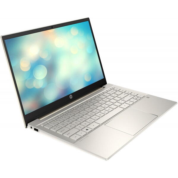 Laptop HP 5D5K5EA, 14'' Pavilion 14-dv1012nq, FHD IPS, Procesor Intel Core i5-1155G7 (8M Cache, up to 4.50 GHz), 16GB DDR4, 512GB SSD, Intel Iris Xe, Win 11 Home, Warm Gold