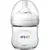 Biberon Natural Philips-Avent SCF030/17, Cu tetina debit lent, 125 ml