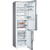 Combina frigorifica Bosch KGF39PIDP, 345 l, NoFrost, VitaFresh, Clasa D, H 203 cm, Inox antiamprenta