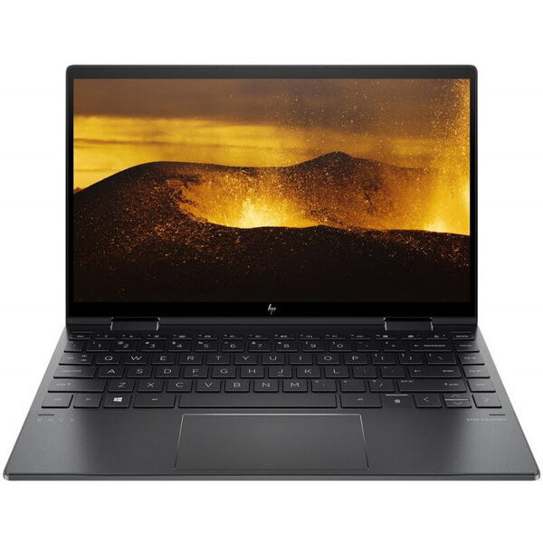 Laptop HP ENVY x360 Convert 13-ay1031nn, 13.3 inch, Full HD IPS Touch, Procesor AMD Ryzen 7 5800U, 8GB DDR4, 512GB SSD, Radeon, Win 11 Home, Nightfall Black