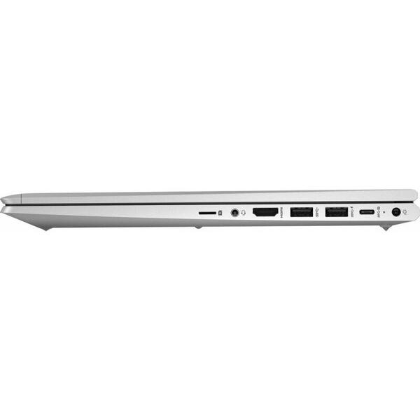 Laptop HP 3S8M7EA, 15.6 inch ProBook 650 G8, FHD IPS, Procesor Intel Core i7-1165G7 (12M Cache, up to 4.70 GHz, with IPU), 16GB DDR4, 512GB SSD, Intel Iris Xe, Win 10 Pro, Silver