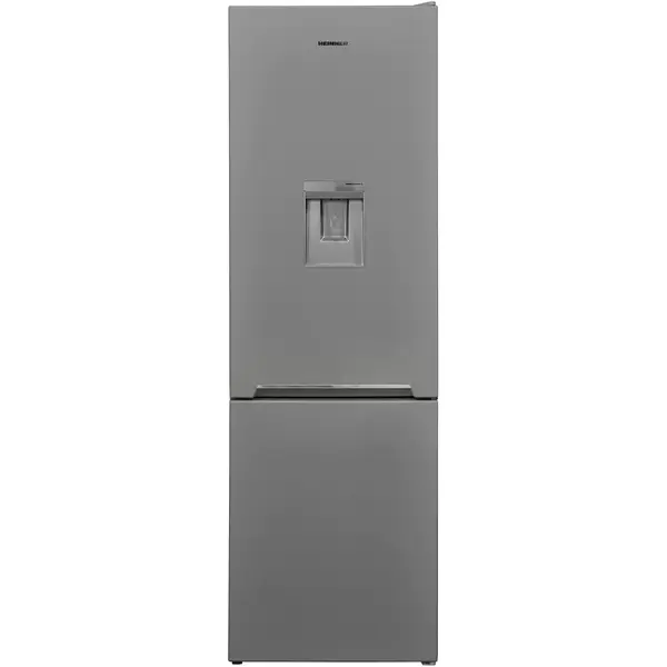 Combina frigorifica Heinner HC-V270SWDE++, 268 l, Clasa E, Iluminare LED, Dozator de apa, H 170 cm, Argintiu