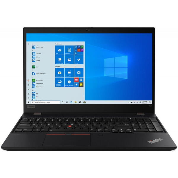 Laptop Lenovo 20W400HURI, 15.6 inch,ThinkPad T15 Gen 2, FHD IPS, Procesor Intel Core i7-1165G7 (12M Cache, up to 4.70 GHz, with IPU), 16GB DDR4, 512GB SSD, Intel Iris Xe, Win 10 Pro, Black