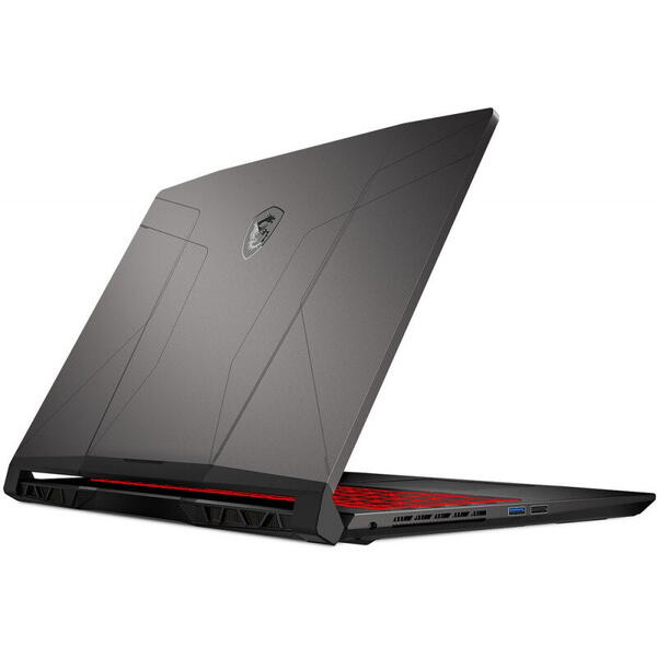 Laptop MSI 9S7-158124-246, Gaming 15.6 inch, Pulse GL66 11UEK, QHD 165Hz, Procesor Intel Core i7-11800H, 16GB DDR4, 1TB SSD, GeForce RTX 3060 6GB, No OS, Titanium Gray