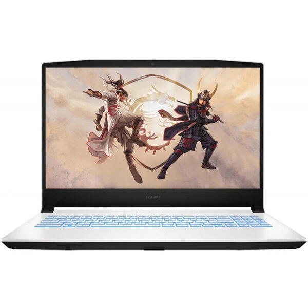 Laptop MSI 9S7-158113-643, Gaming 15.6 inch, Sword 15 A11UE, FHD 144Hz, Procesor Intel Core i7-11800H (24M Cache, up to 4.60 GHz), 16GB DDR4, 1TB SSD, GeForce RTX 3060 6GB, No OS, White