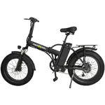  E-boda Bicicleta electrica Fat Bike FREEWHEEL ALL TERRAIN Roti 20 inch, Motor 250W, Autonomie 30-50 km, 48V, Acumulator 48V 10 Ah, Negru