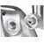 Masina de tocat Bosch MFW68660, 2200W, 4.3 kg/min, 3 site, storcator rosii, accesoriu Kebbe, palnie carnati, 4 discuri razuire/feliere, Negru/Argintiu