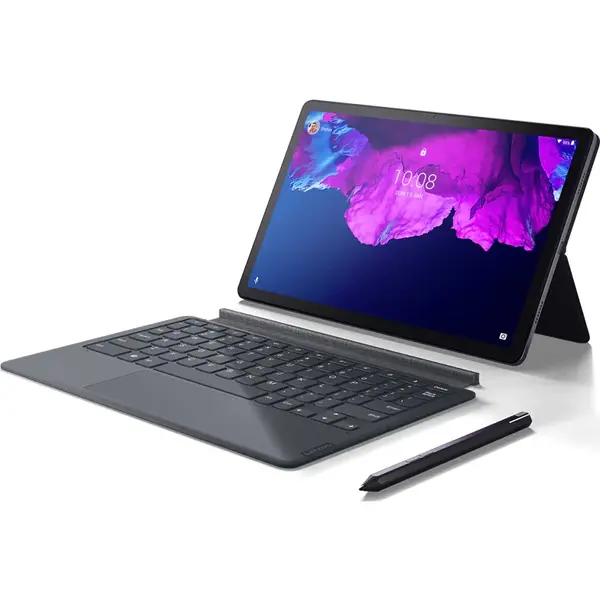 Tableta Lenovo P11, Octa-Core, 11 inch IPS, 4GB RAM, 128GB, 4G, Keyboard+Pen, Slate Grey