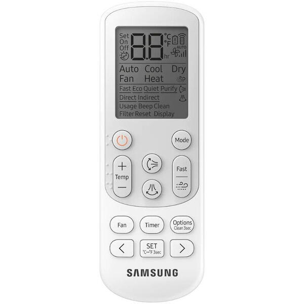 Aparat de aer conditionat Samsung Avant 9000 BTU, Clasa A++/A++, Inverter, Wi-Fi, AR09TXEAAWKXEU/NEU