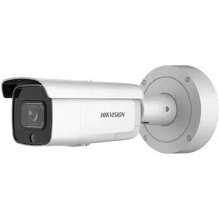 Camera de supraveghere Hikvision IP AcuSense DS2CD2646G2IZSUSL, 4MP, Lentila 2.8-12mm, H.265+, DarkFighter, IR 60m, Alarma, Microfon, Difuzor, PoE, IP67