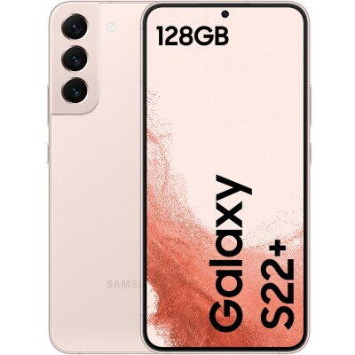 Telefon mobil Samsung Galaxy S22 Plus, Dual SIM, 128GB, 8GB RAM, 5G, Pink Gold