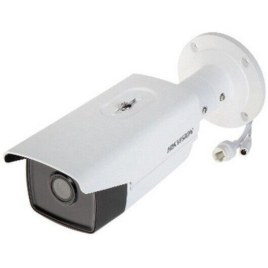Camera de supraveghere Hikvision DS-2CD2T43G2-2I2, 4MP, lentila 2.8mm, H.265+, IR 60m, 120 dB WDR, slot card 256GB, PoE, IP67