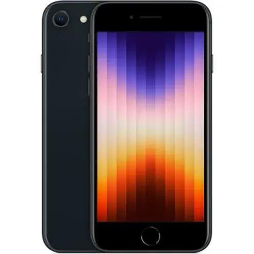 Telefon mobil Apple iPhone SE 3, 128GB, 5G, Midnight