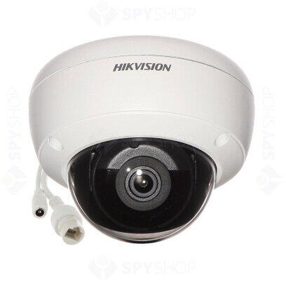 Camera de supraveghere Hikvision IP Dome AcuSense DarkFighter DS-2CD2146G2-I2C, 4 MP, IR 30 m, 2.8 mm, slot card