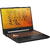 Laptop Asus TUF Gaming F15 FX506LHB-HN323, Intel Core i5-10300H, 15.6inch, RAM 8GB, SSD 512GB, nVidia GeForce GTX 1650 4GB, No OS, Bonfire Black