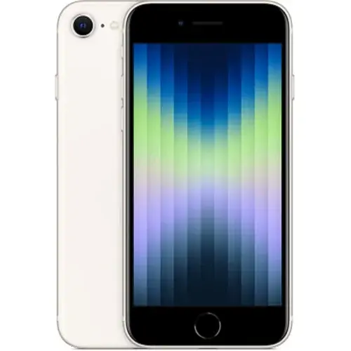 Telefon mobil Apple iPhone SE 3, 256GB, 5G, Starlight