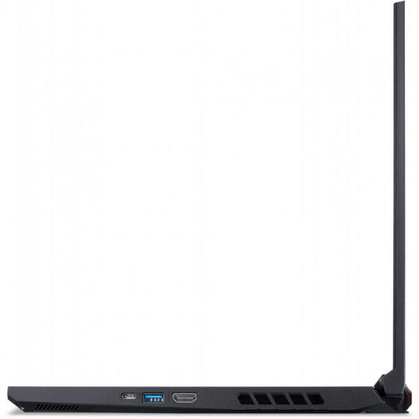 Laptop Acer Gaming 15.6 inch Nitro 5 AN515-57, FHD IPS 144Hz, Procesor Intel Core i7-11800H (24M Cache, up to 4.60 GHz), 16GB DDR4, 1TB SSD, GeForce RTX 3060 6GB, Win 11 Home, Black