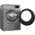 Uscator de rufe Whirlpool Supreme Silence W7D93SBEE, Pompa de caldura, 9 kg, Clasa A++, FreshCare+, Tehnologia al 6-lea Simt, Display LCD, Argintiu