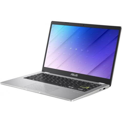 Laptop Asus ultraportabil E410MA cu procesor Intel Celeron N4020 pana la 2.80 GHz, 14", 4GB, 256GB M.2 NVMe PCIe® 3.0 SSD, Intel® UHD Graphics 600, No OS