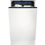 Masina de spalat vase incorporabila Electrolux EEM63301L, 10 seturi, 8 programe, Clasa D, Time Beam, Motor inverter, SatelliteClean, 45 cm