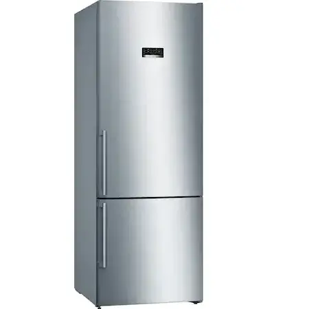 Combina frigorifica Bosch KGN56XLEA, 508 l, NoFrost, VitaFresh, Clasa E, H 193 cm, Argintiu