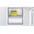 Combina frigorifica Bosch Incorporabila, KIV87NSF0, 270 l, Clasa F, LowFrost, H 177 cm, Argintiu