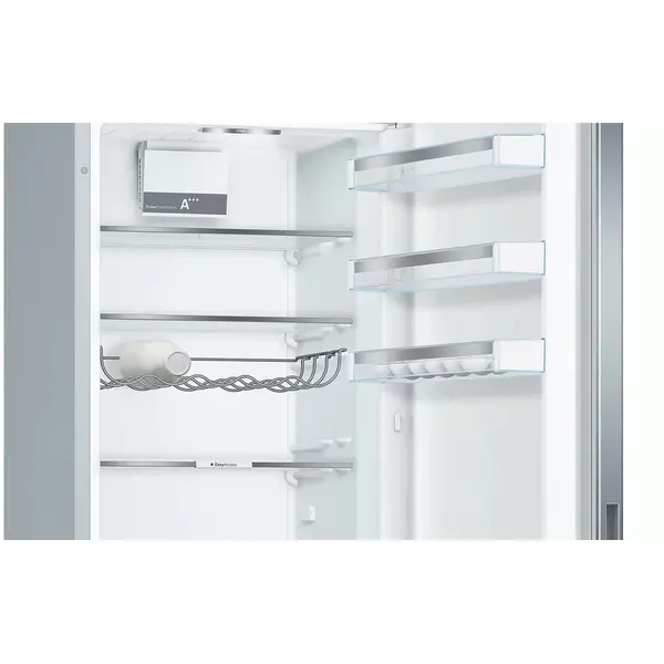 Combina frigorifica Bosch KGE39ALCA, 343 l, Low Frost, VitaFresh, Clasa C, H 201 cm, Argintiu