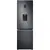 Combina frigorifica Samsung RB34T652EB1/EF, 341 l, No Frost, Compresor Digital Inverter, All around coooling, Wine Shelf, Clasa E, H 185.3 cm, Dark Inox