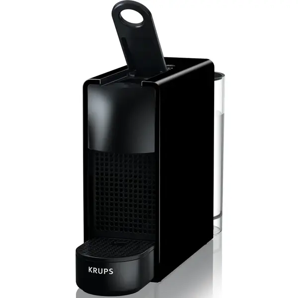 Espressor manual Krups Nespresso Essenza Mini, 1300W, 19 bar, 0.6L, Negru lucios