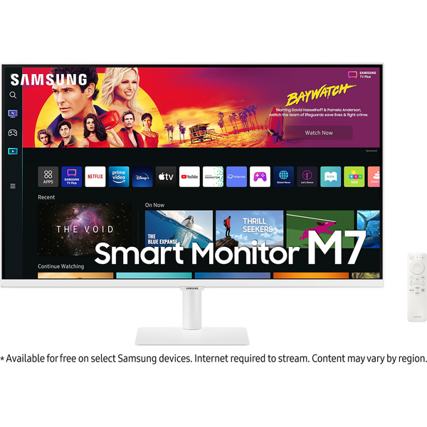 Monitor Samsung LED Smart M7 LS32BM701UUXEN, 32 inch, UHD VA, 4 ms, 60 Hz, USB-C, HDR