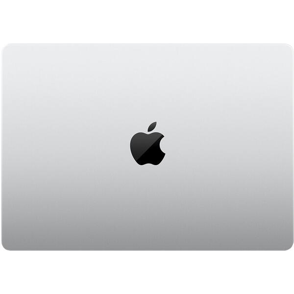 Laptop MacBook Pro 14 (2021) cu procesor Apple M1 Pro, 10 nuclee CPU and 16 nuclee GPU, 16GB,1TB SSD, Silver, Int KB