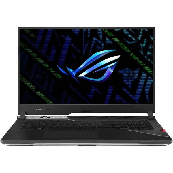 Laptop Asus Gaming 17.3 inch ROG Strix SCAR 17 SE G733CX, QHD 240Hz, Procesor Intel Core i9-12950HX (30M Cache, up to 5.00 GHz), 32GB DDR5, 2x 2TB SSD RAID 0, GeForce RTX 3080 Ti 16GB, Win 11 Home, Off Black Stealth