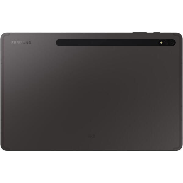 Tableta Samsung Galaxy Tab S8 Plus, Octa-Core, 12.4 inch, 8GB RAM, 128GB, 5G, GRAY