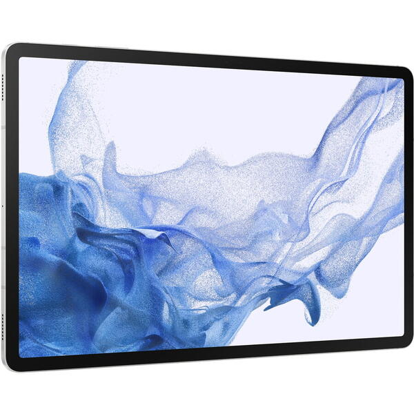 Tableta Samsung Galaxy Tab S8 Plus, Octa-Core, 12.4 inch, 8GB RAM, 128GB, 5G, SILVER