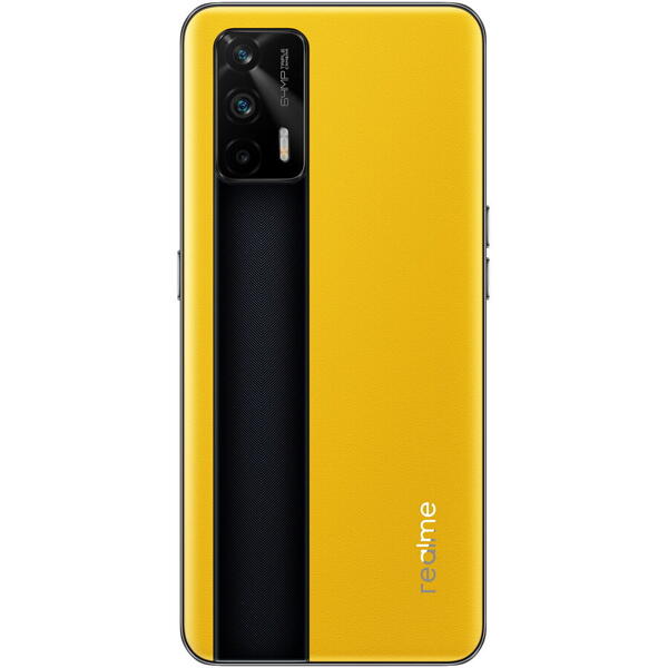 Telefon mobil Realme GT DS, Dual SIM, 12GB RAM, 256GB, 5G, Racing Yellow