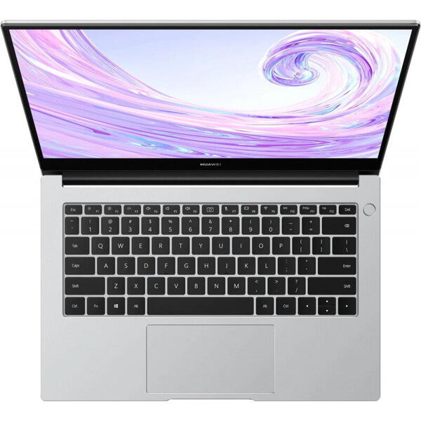 Laptop Huawei MateBook D 14, 14 inch, Full HD IPS, Procesor Intel Core i3-1115G4, 8GB DDR4, 256GB SSD, GMA UHD, Win 11 Home, Silver