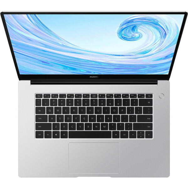 Laptop Huawei MateBook D 15, 15.6 inch, Full HD IPS, Procesor Intel Core i3-1115G4, 8GB DDR4, 256GB SSD, GMA UHD, Win 11 Home, Silver