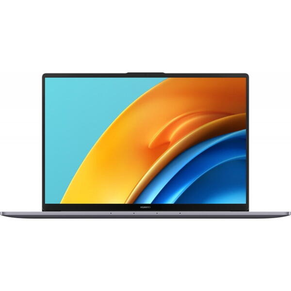 Laptop Huawei MateBook D 16, 16 inch, Full HD+ IPS, Procesor Intel Core i5-12450H, 8GB DDR4, 512GB SSD, GMA UHD, Win 11 Home, Space Gray