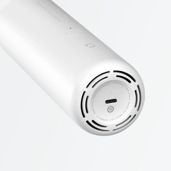 Aspirator Xiaomi de mana, Mi Vacuum Cleaner Mini (EU), Li-Ion 10.8 V, 6000Pa, 40W, 50ml, Portabil, Alb