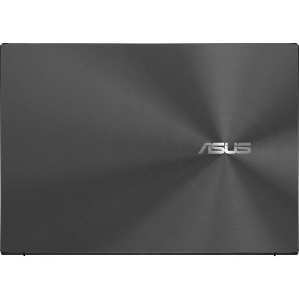 Laptop Asus Ultrabook 14 inch Zenbook 14X OLED UM5401QA, 2.8K 90Hz, Procesor AMD Ryzen 7 5800H (16M Cache, up to 4.4 GHz), 16GB DDR4X, 512GB SSD, Radeon, Win 11 Home, Jade Black