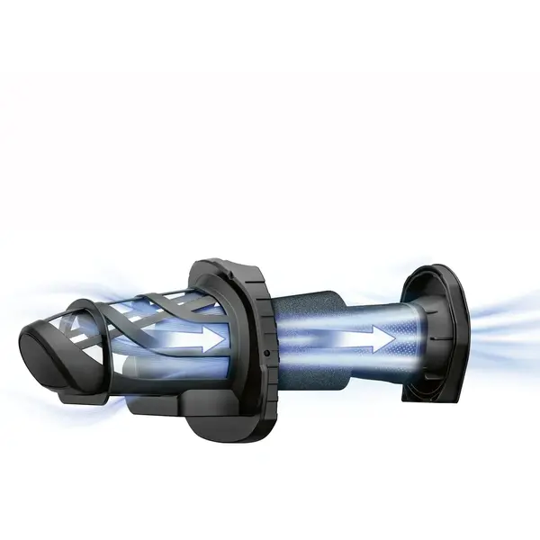 Aspirator Bosch de mana BHN20L, 18 V Li-Ion, Autonomie 45 min, 2 trepte de putere, Albastru
