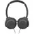 Casti Philips audio On-Ear, TAUH201BK/00, cu fir, Microfon, Negru