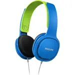 Casti Philips Audio pentru copii Over-Ear, SHK2000BL/00, cu fir, Albastru
