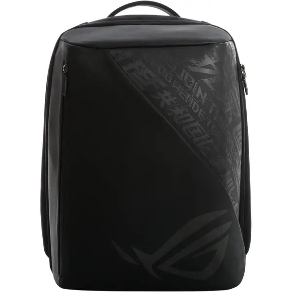 Rucsac laptop gaming ASUS ROG Ranger BP2500, rezistenta la apa, curea pentru bagaje, 15.6 inch, Negru