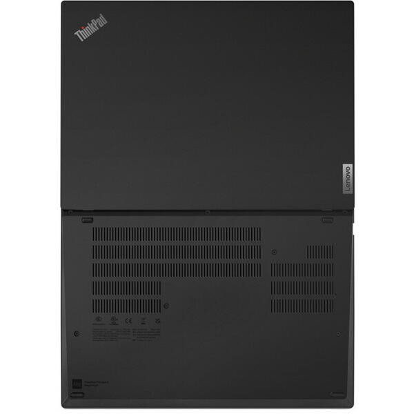 Laptop Lenovo 14 inch ThinkPad T14 Gen 3, WUXGA IPS, Procesor Intel Core i7-1260P (18M Cache, up to 4.70 GHz), 16GB DDR4, 512GB SSD, Intel Iris Xe, Win 11 Pro, Thunder Black