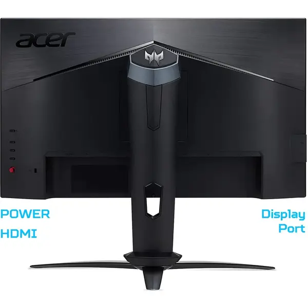 Monitor Acer gaming LED IPS Predator 27 inch, Full HD, 240Hz, 2xHDMI, Display Port, USB hub, Audio Out, G-SYNC Compatible, pivot, reglarea inaltimii, Negru, XB273GXbmiiprzx