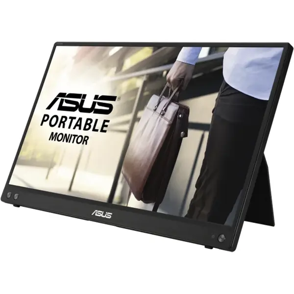 Monitor Asus Portabil USB Type-C ZenScreen 15.6, Full HD, 60Hz, 5ms, MB16ACV