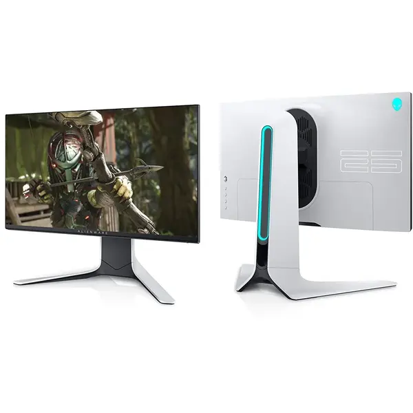 Monitor Dell Gaming LED IPS Alienware 24.5 inch, FHD, 240Hz, 1ms, G-SYNC Compatible, FreeSync, HDR400, HDMI, DP, 1xUSB 3.0, VESA, AW2521HFLA