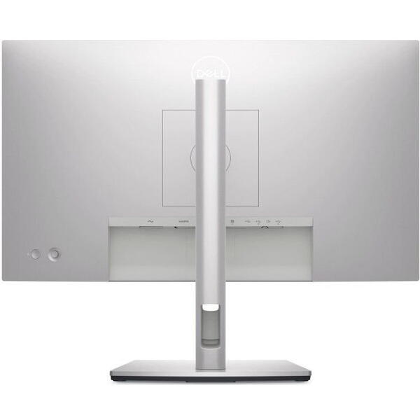 Monitor Dell LED IPS 23.8 inch, Full HD, Display Port, HDMI, USB-C, Argintiu